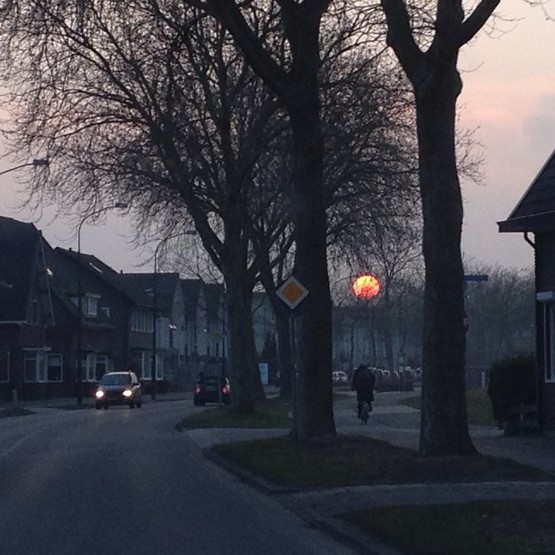 zonsondergang apeldoorn rijles